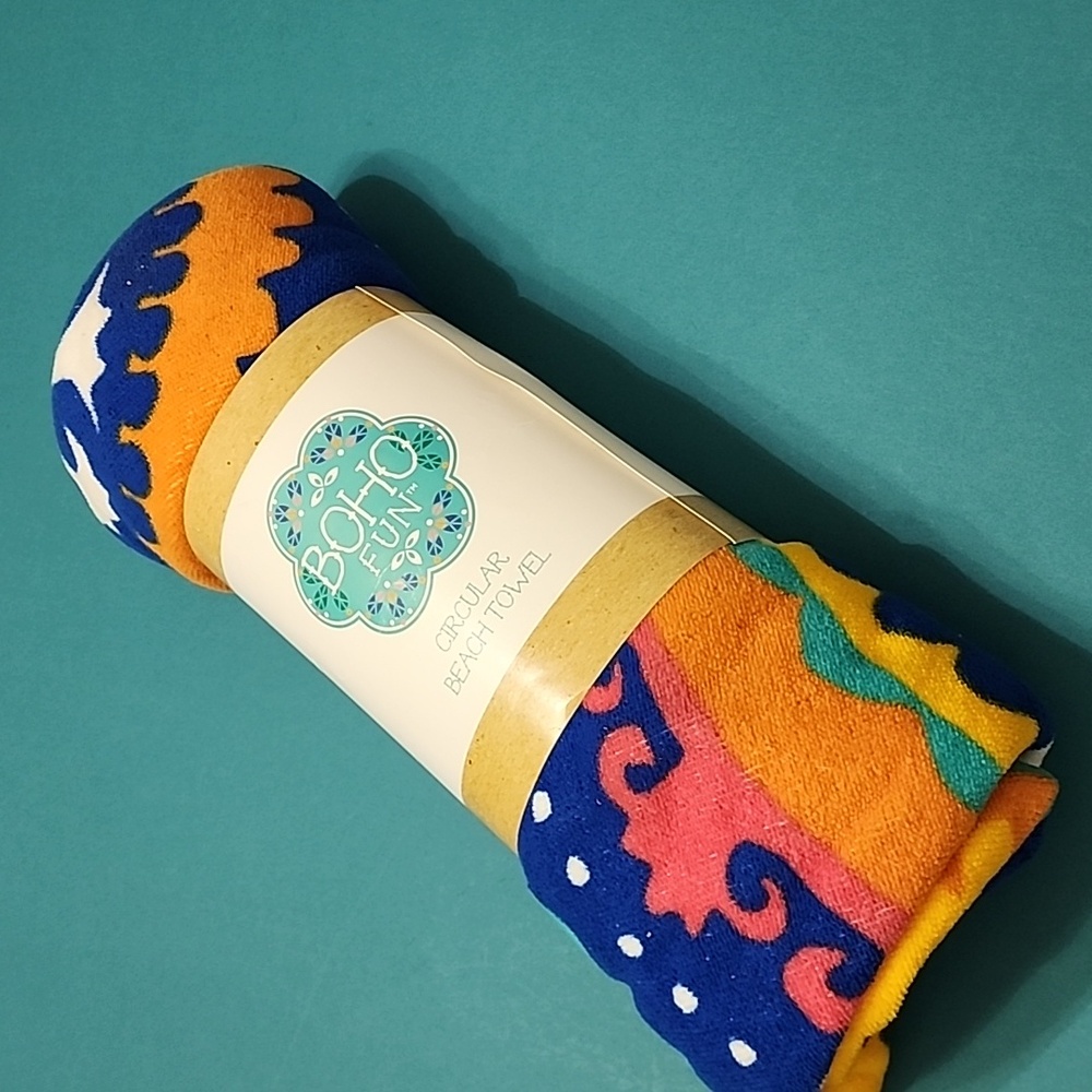 Boho Beach Towel